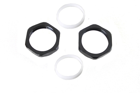 V-Twin - 35-1669 - Sifton Manifold Nut and Seal Set - Fits 1941-1954 Harley-Davidson FL