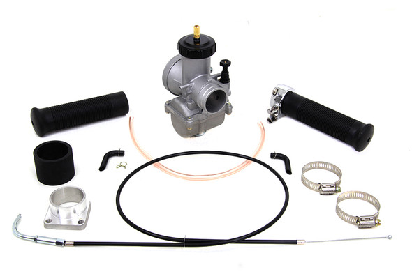 V-Twin - 35-1708 - OKO 38mm WL and L Carburetor Kit - Fits 1937-1952 Harley-Davidson WL, 1937-1959 G, 1937-1948 U