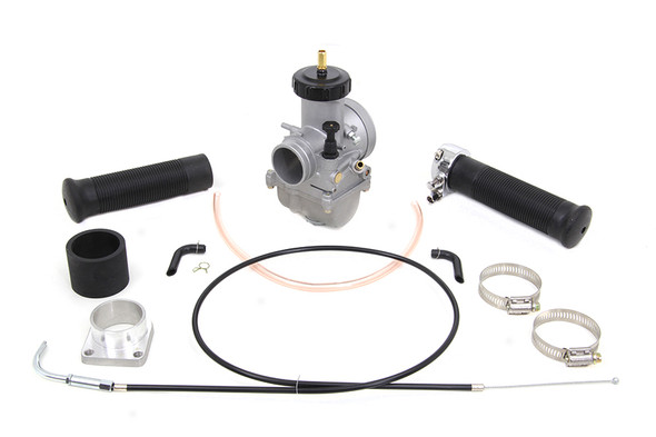 V-Twin - 35-1708 - OKO 38mm WL and L Carburetor Kit - Fits 1937-1952 Harley-Davidson WL, 1937-1959 G, 1937-1948 U