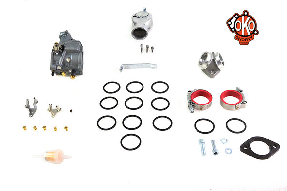 V-Twin - 35-1830 - OKO 47mm Shorty Carburetor Kit
