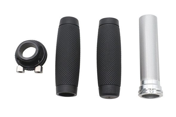 V-Twin - 35-3004 - Anderson Twist Grip Assembly Black