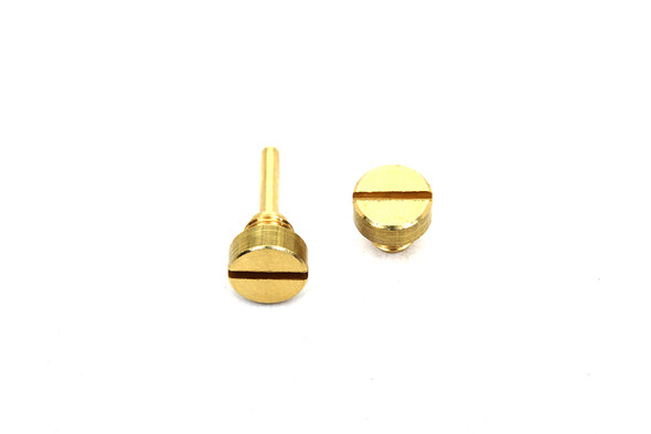 V-Twin - 35-9047 - Linkert Float Lever Screw Kit - Fits 1941-1965 Harley-Davidson FL, 1936-1952 EL