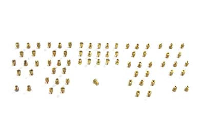 V-Twin - 35-9099 - Carburetor Tuner Kit Main Jet Assortment - Fits 1989-1998 Harley-Davidson FLT, 1991-1998 FXD, 1989-1998 FXST, 1989-2003 XL, 1989-1994 FXR, 1989-1998 FLST