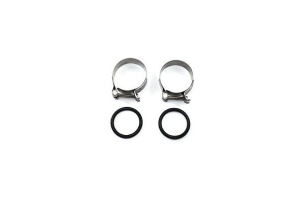 V-Twin - 35-9177 - Stainless Steel Intake Manifold Clamp Set
