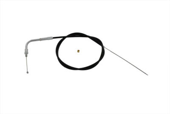 V-Twin - 36-0107 - Black Throttle Cable with 38.875 inch Casing