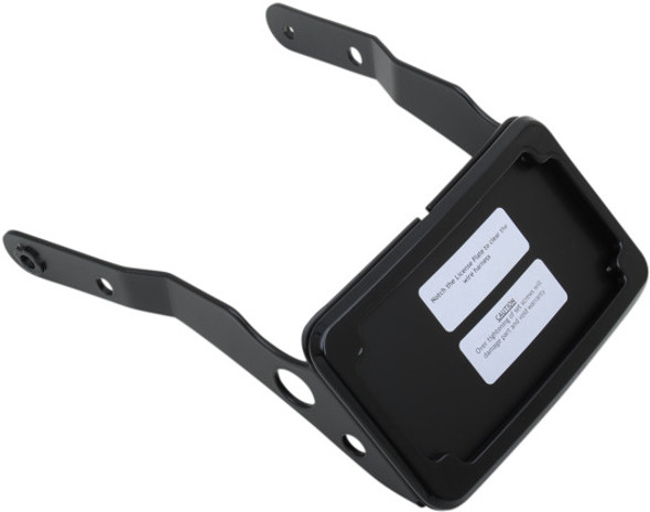 Cycle Visions - Curved License Plate Mount - Fits XL Models (see desc.)