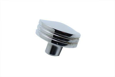 V-Twin - 36-0551 - Carburetor Choke Knob Chrome - Fits 1989-2006 Harley-Davidson FLST, FXST