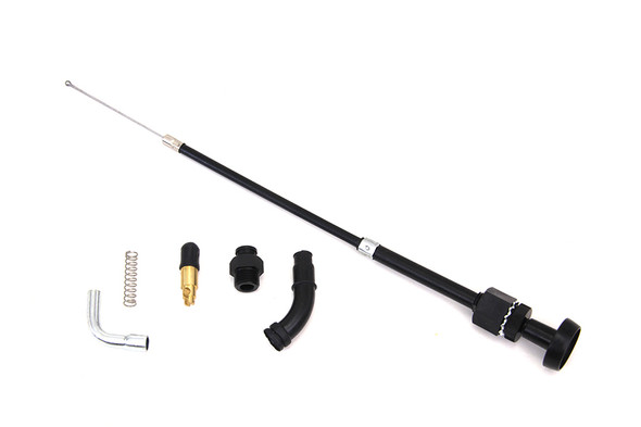 V-Twin - 36-0597 - Choke Cable Assembly - Fits 1993-2007 Harley-Davidson FLST, FXST