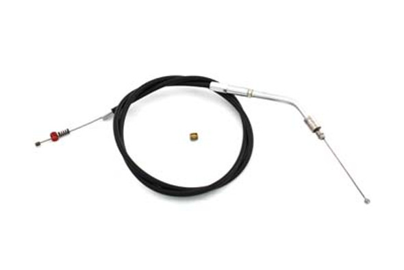 V-Twin - 36-0705 - 35.50 inch Black Idle Cable