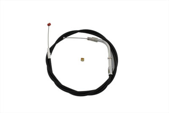V-Twin - 36-0707 - 44.50 inch Black Throttle Cable