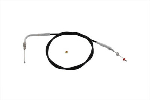 V-Twin - 36-0728 - 41 inch Black Throttle Cable