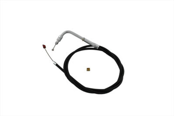 V-Twin - 36-0740 - Black Throttle Cable with 42.125 inch Casing