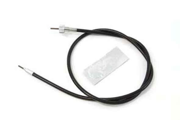 V-Twin - 36-0815 - 43 inch Black Speedometer Cable
