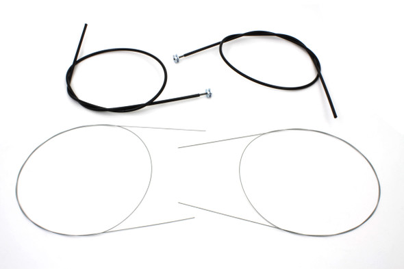 V-Twin - 36-0979 - Vinyl Outer Control Cable Set - Fits 1949-1953 Harley-Davidson FL