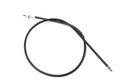 V-Twin - 36-2416 - 38.5 inch Black Speedometer Cable - Fits 1987-1988 Harley-Davidson FLHTC, 1984-1992 FXST, 1987 FLHT