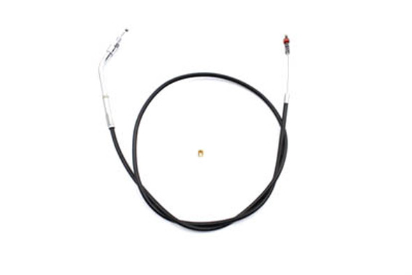 V-Twin - 36-2466 - Black Idle Cable with Casing