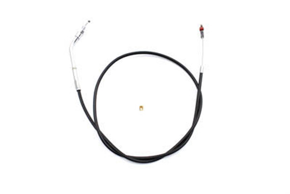 V-Twin - 36-2467 - Black Idle Cable with 43.625 inch Casing