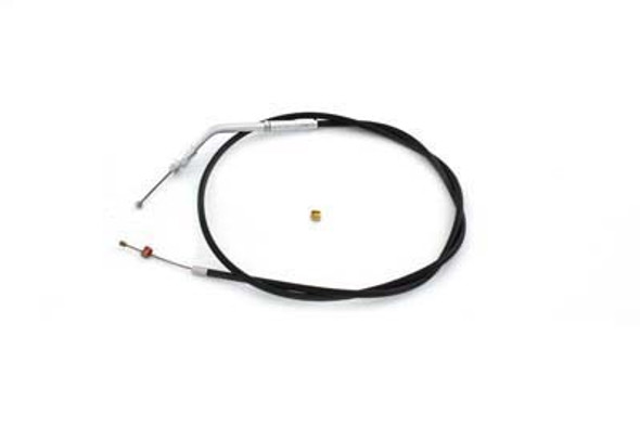 V-Twin - 36-2501 - 37.375 inch Black Throttle Cable