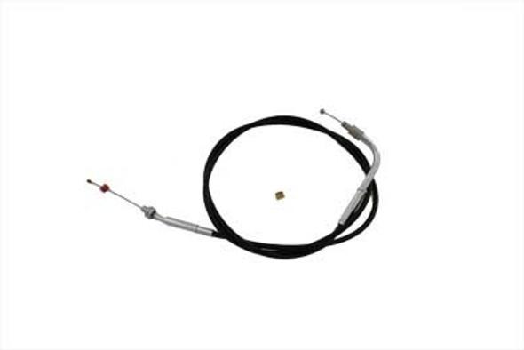 V-Twin - 36-2542 - Black Idle Cable with 41 inch Casing