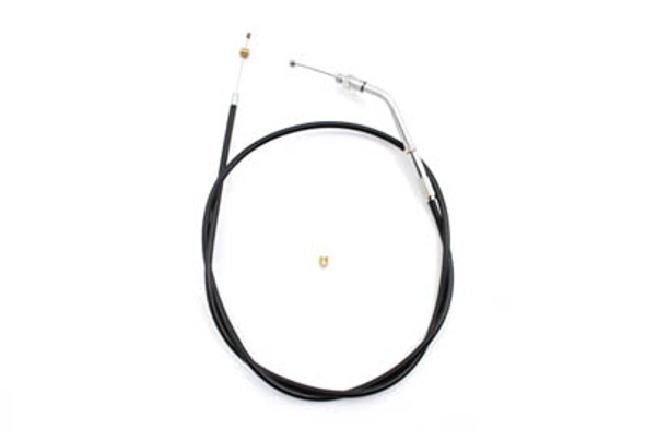 V-Twin - 36-2545 - 38 inch Black Throttle Cable