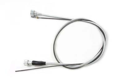 V-Twin - 36-2577 - 46 inch Zinc Speedometer Cable - Fits 1957-1970 Harley-Davidson XL
