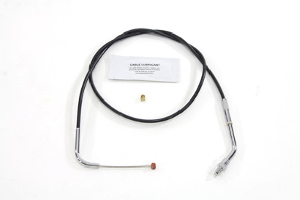 V-Twin - 36-2585 - Black Throttle Cable with 36 inch Casing
