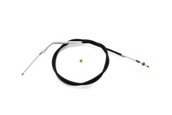 V-Twin - 36-2586 - 37 inch Black Idle Cable