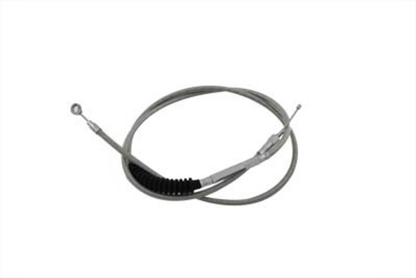 V-Twin - 36-8069 - 76.69 inch Braided Stainless Steel Clutch Cable
