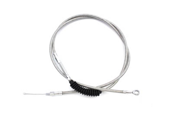 V-Twin - 36-8070 - 78.69 inch Braided Stainless Steel Clutch Cable