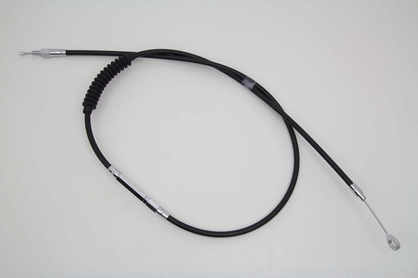 V-Twin - 36-8095 - 64.69 inch Black Vinyl Clutch Cable - Fits 2001-2005 Harley-Davidson FXDL, 2000-2005 FXST, FLST, FLT