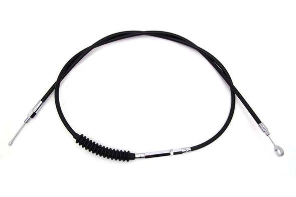 V-Twin - 36-8098 - 72.69 inch Black Vinyl Clutch Cable - Fits 1995-1999 Harley-Davidson FXD, 1996-2005 FXDWG, 1993-2005 FXDL, 1992-2005 FXDB