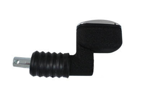 V-Twin - Rear Brake Master Cylinder, Black - Fits Harley 99-07 FLT, 00-05 FLST/FXST Models