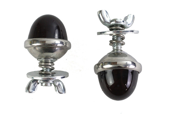 V-Twin - 37-0393 - Hexagon Nuts 9/16 inch-24 x 7/32 inch x 7/8 inch