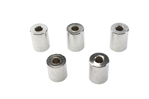 V-Twin - 37-0400 - Chrome Spacers 5/16 inch x 3/4 inch x 1 inch