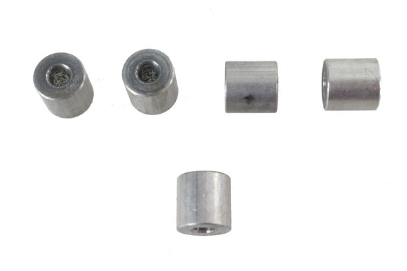 V-Twin - 37-0422 - Aluminum Spacers 1/4 inch x 5/8 inch x 5/8 inch