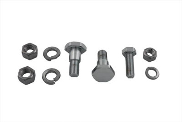 V-Twin - 37-0527 - Headlamp Bracket Mount Kit Chrome