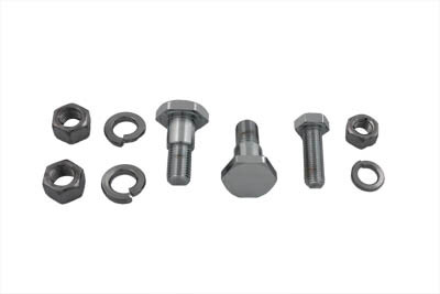 V-Twin - 37-0527 - Headlamp Bracket Mount Kit Chrome - Fits 1937-1948 Harley-Davidson UL, 1935-1936 VL, 1935-1957 WL, 1936-1940 EL, 1941-1948 FL