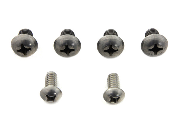 V-Twin - 37-0547 - Triple Tree Cover Stainless Steel Screws - Fits 1949-1959 Harley-Davidson FLH