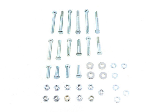V-Twin - 37-0577 - Rear Motor Mount Bolt Kit - Fits 1954-1981 Harley-Davidson XL