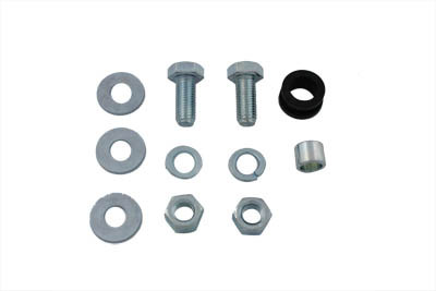V-Twin - 37-0593 - Zinc Chain Guard Mount Kit - Fits 1973-1984 Harley-Davidson FX