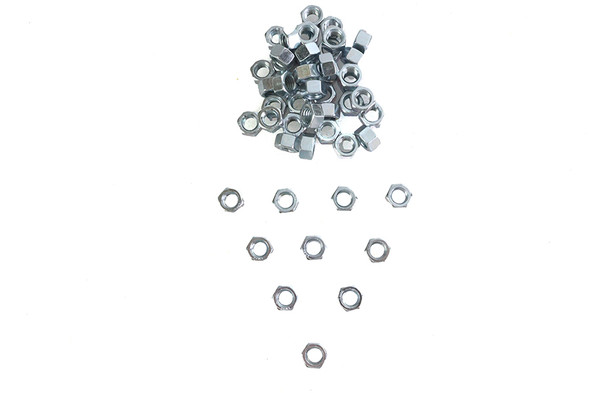 V-Twin - 37-0661 - Zinc Hex Nuts 3/8 inch-16 Standard