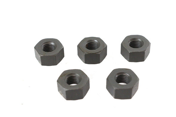 V-Twin - 37-0708 - Parkerized Hex Nuts 5/16 inch-24