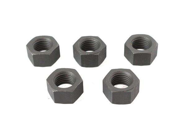 V-Twin - 37-0717 - Parkerized Hex Nuts 7/16 inch-20