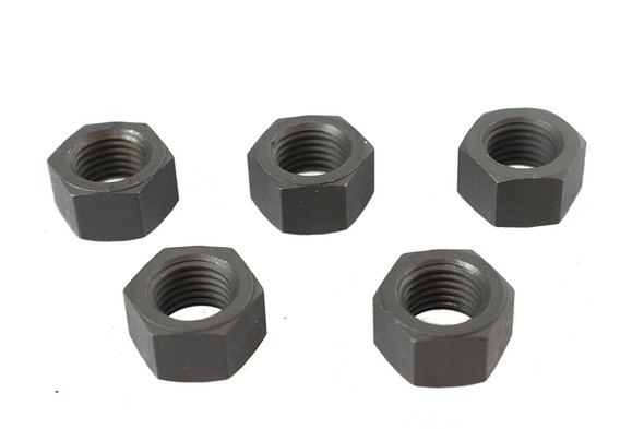 V-Twin - 37-0718 - Parkerized Hex Nuts 7/16 inch-20