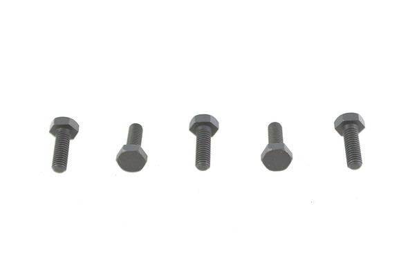 V-Twin - 37-0765 - Hexagon Head Bolts 1/4 inch-24 X 3/4 inch