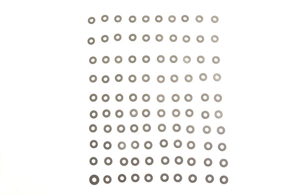 V-Twin - 37-0777 - Parkerized Flat Washers 1/4 inch Inner Diameter
