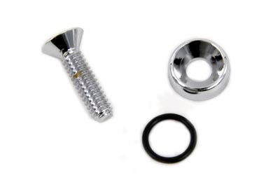 V-Twin - 37-0820 - Rocker Box Cover Collar and Screw Kit - Fits 1984-1998 Harley-Davidson FXST, FLT, 1991-1998 FXD, 1984-1994 FXR, 1986-1998 FLST