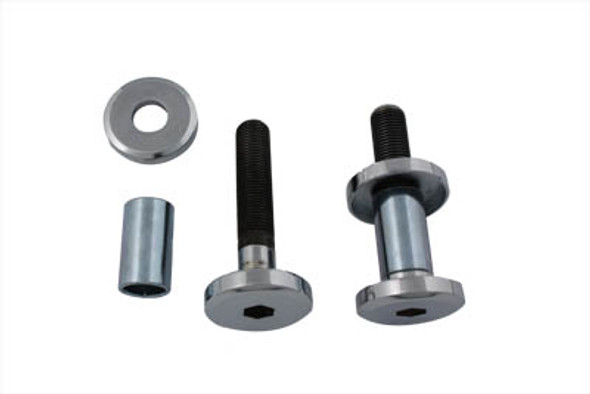 V-Twin - 37-0878 - Wyatt Gatling Riser Bolt Kit Allen Type Chrome