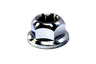 V-Twin - 37-0963 - Flange Nut 5/8 inch x 18 - Fits 1941-1972 Harley-Davidson FL, 1937-1948 UL, 1971-1972 FX, 1936-1940 EL, 1930-1936 VL