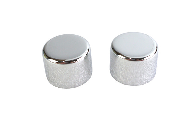 V-Twin - 37-1158 - Short Magnetic Docking Points Cover Set Chrome